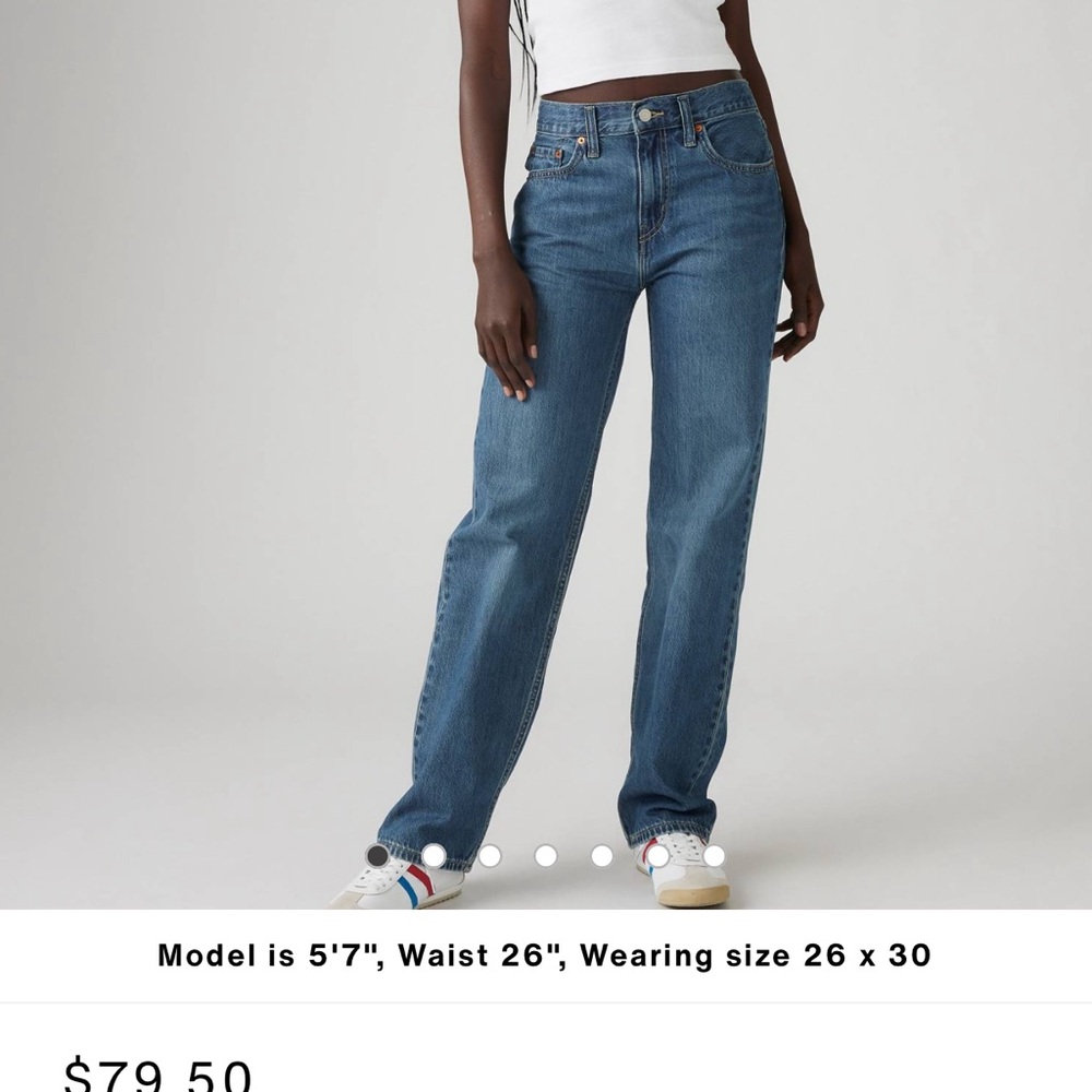 levi's low pro dark wash